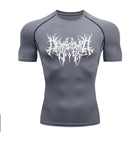 Camiseta de compresión para entrenamiento de hombres